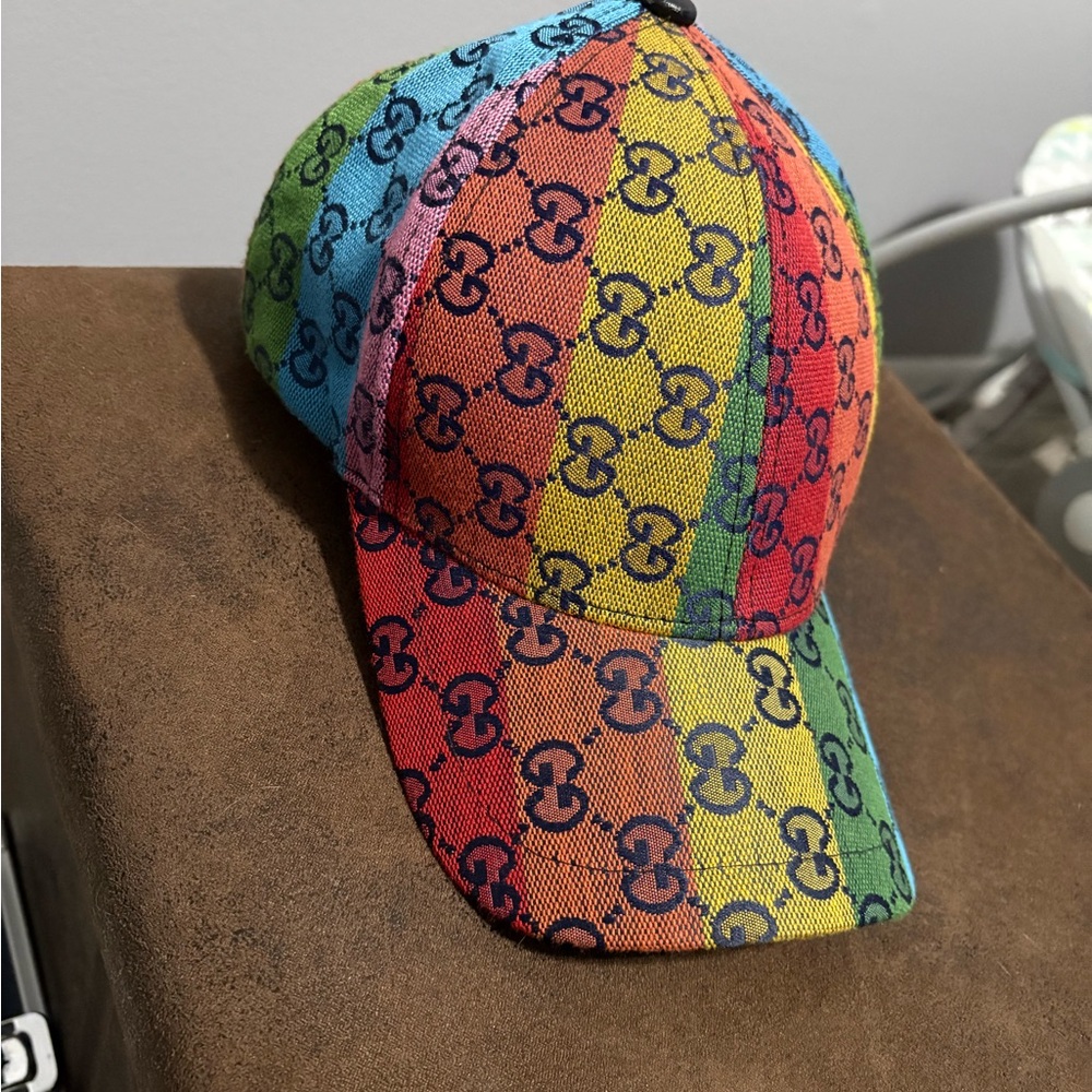 Gucci Multicolor Logo Cap “pride edition” - Picture 2 of 5